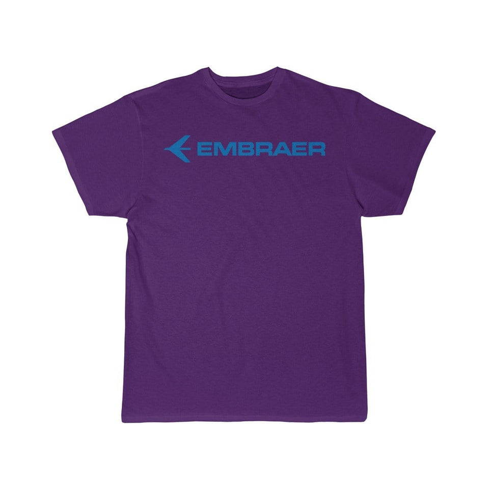 Printify T-shirt Purple / S Copy of Embraer Logo