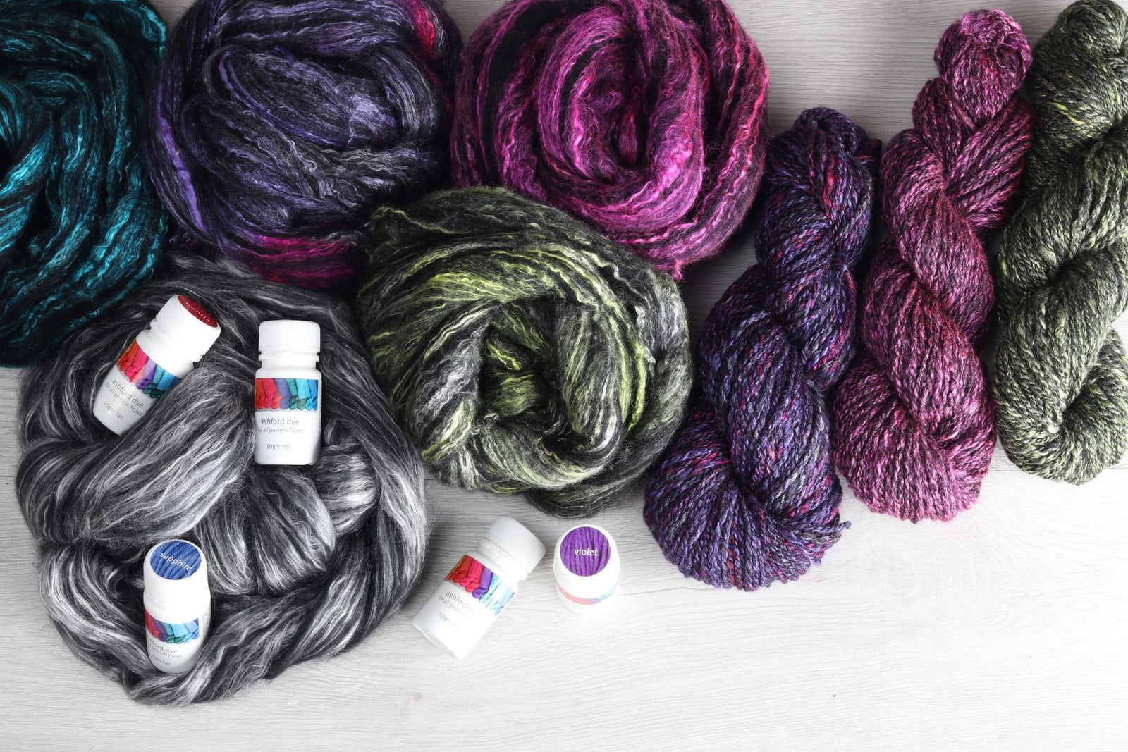 Ashford Silk Merino Sliver