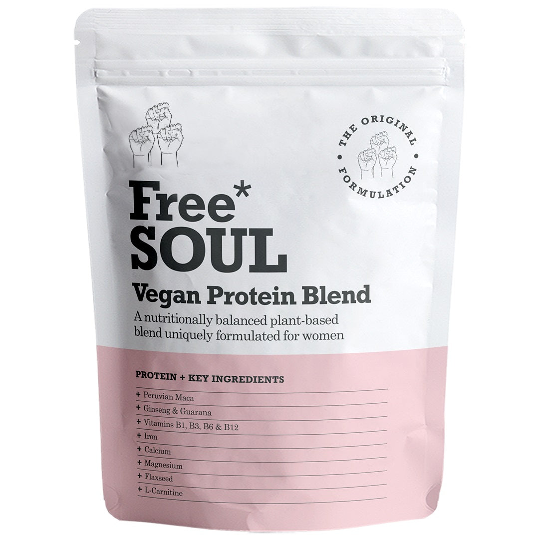 An image of Free Soul - Vegan Protein Blend for Women - Vanilla