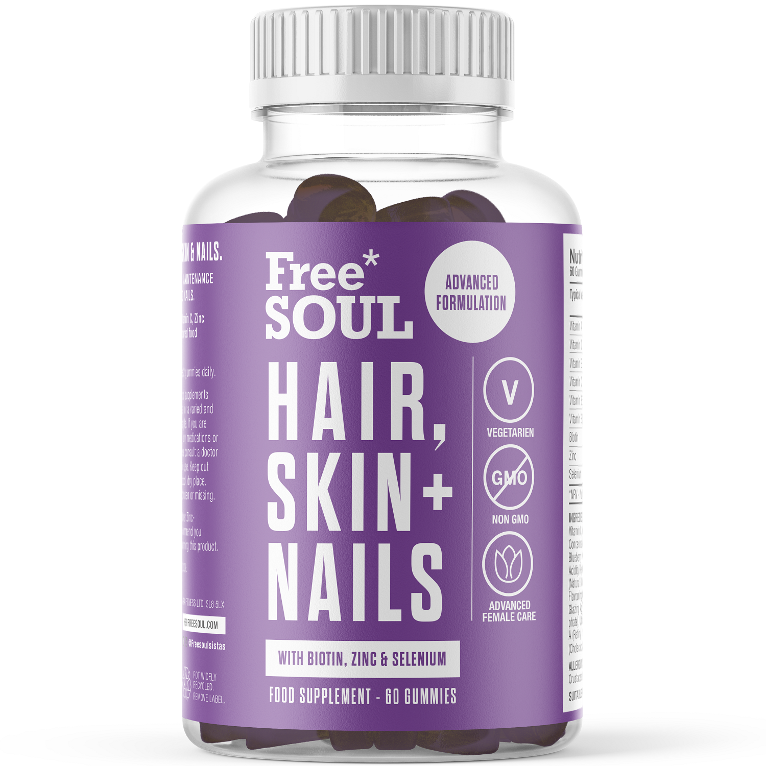 An image of Hair, Skin & Nails Gummies