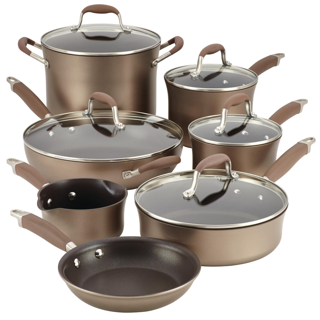 Anolon Advanced 12pc Hard Anodized Cookware Set – Meyer Canada