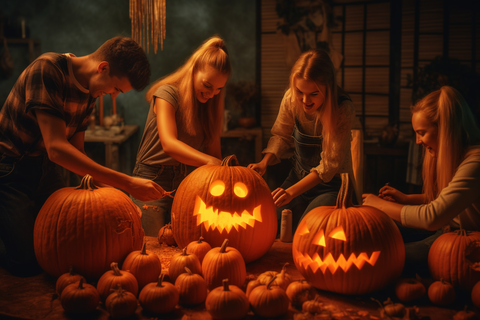 A fun and creative competition where participants sculpt and carve pumpkins into ghoulish works of art and artistic way to celebrate the Halloween season.
