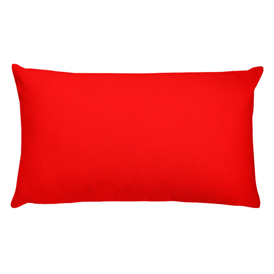 Red Rectangular Pillow – Basically Pillows