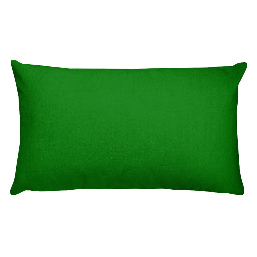 forest green pillows