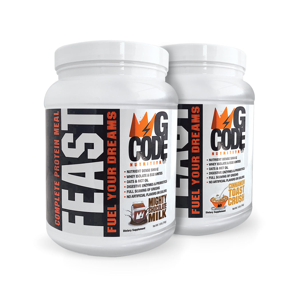 GCode FEAST: Complete Protein Meal (Double Bundle)