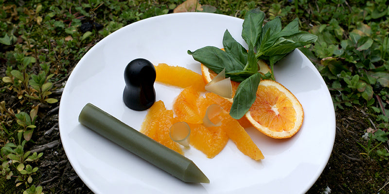 Recette dessert supreme d'orange assaisonnement tailler basilic