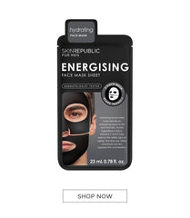 Energising Face Mask Sheet for Men Online - Skin Republic