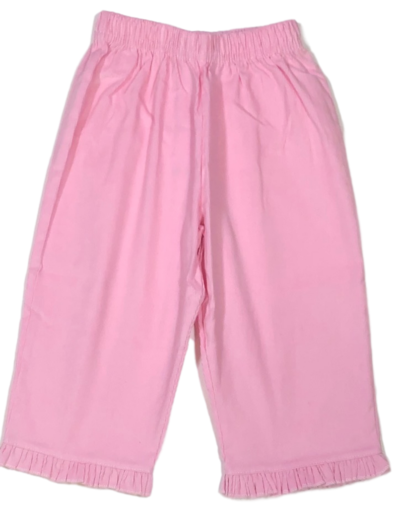 pink corduroy shorts