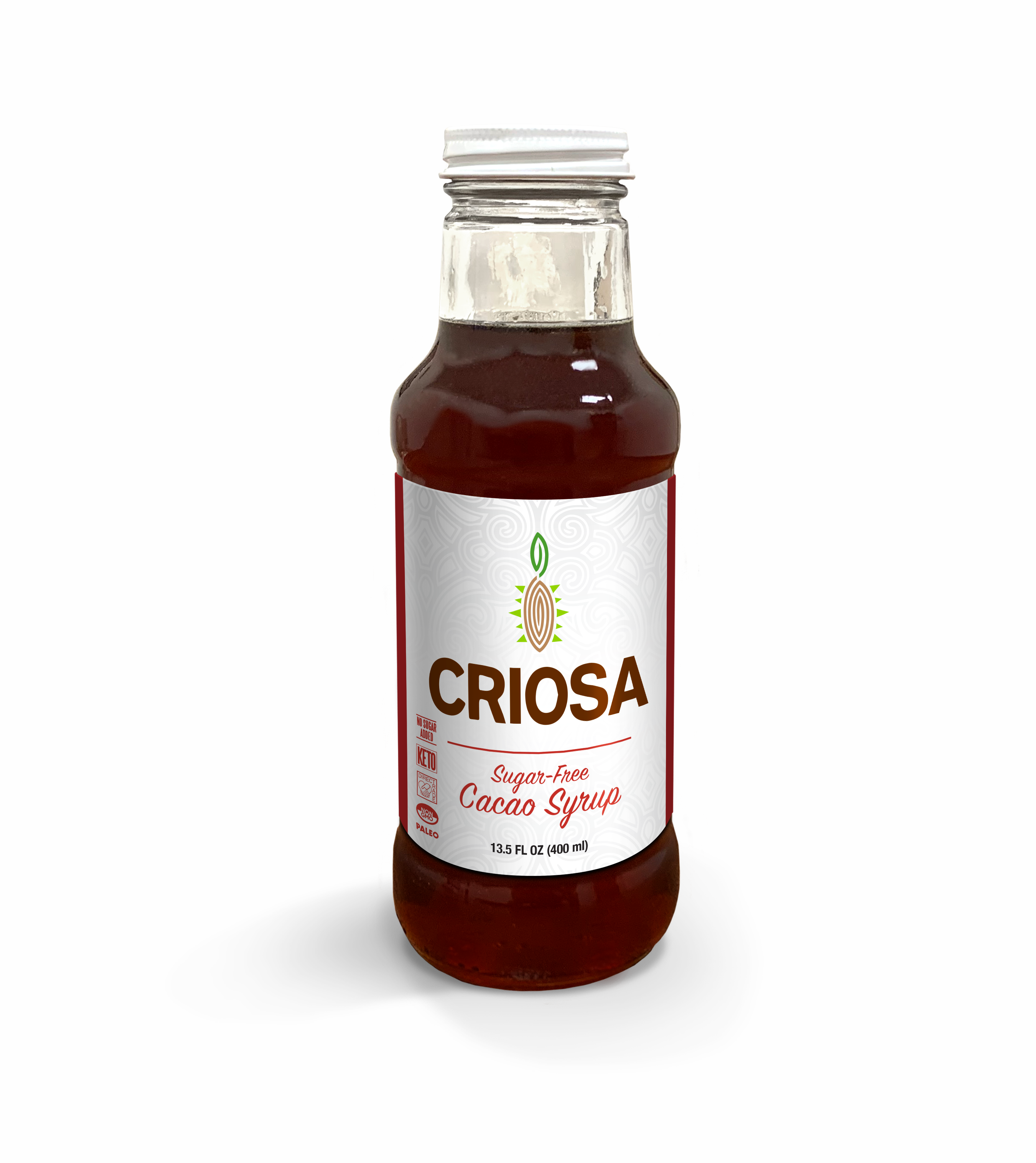 Image of NEW! Criosa Cacao Syrup [Sugar-free] 13.5 oz