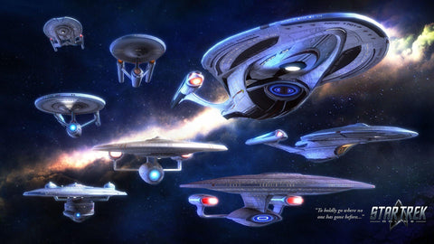 Star Trek USS Enterprise Lineage