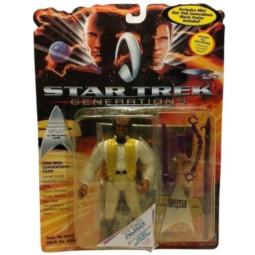 New In Box Star Trek TNG Worf Collectible Action Figure-1994