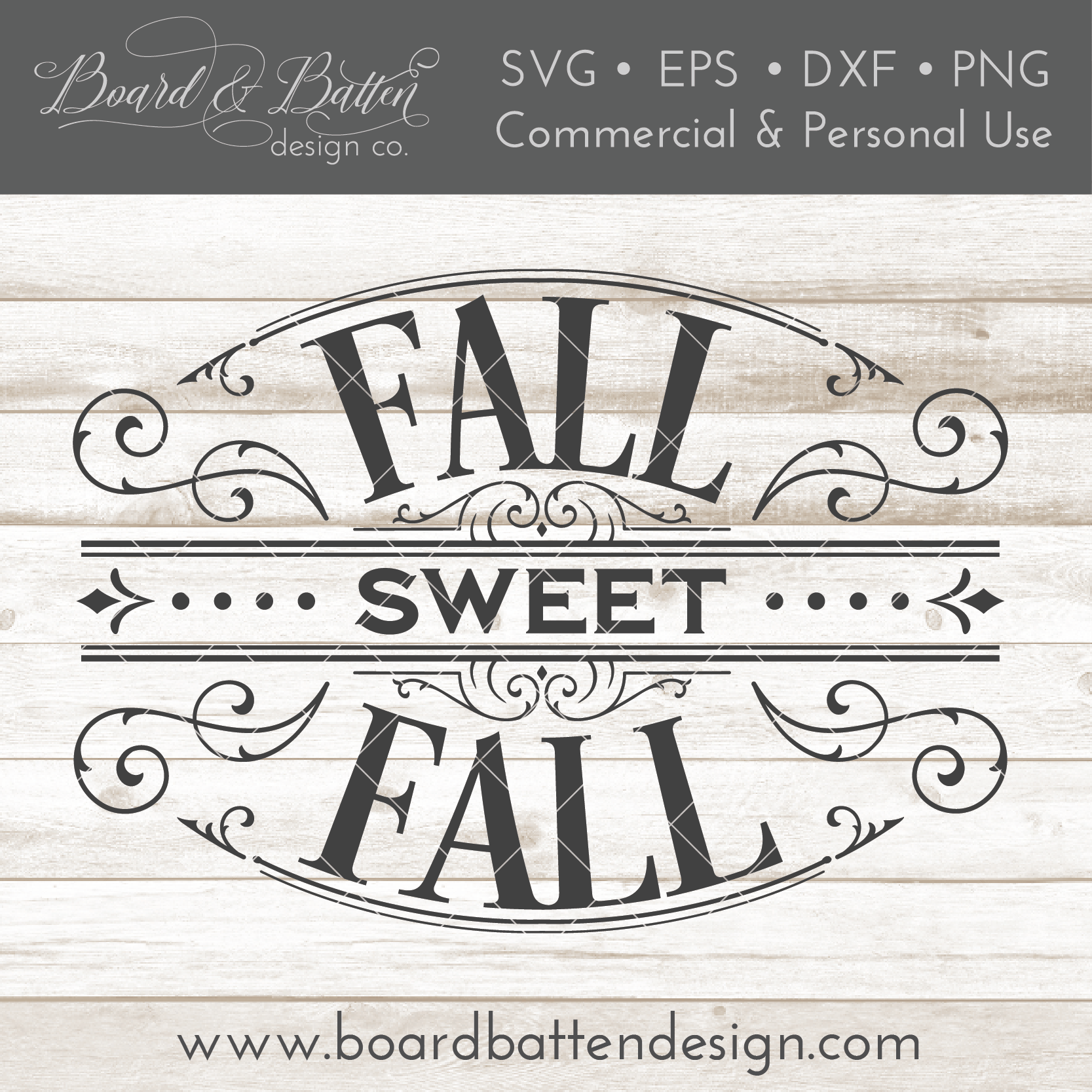 Download Victorian Style Fall Sweet Fall SVG Cutting File for ...