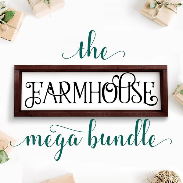 Download Farmhouse Style Mega SVG file Bundle - Board & Batten ...