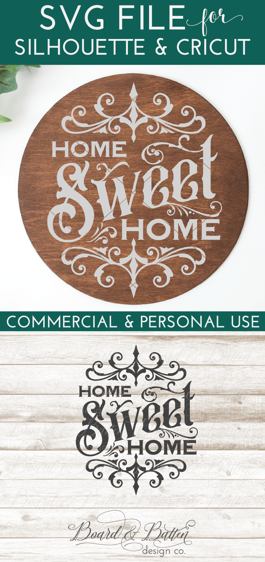 Free Free 274 Home Sweet Home Round Svg SVG PNG EPS DXF File