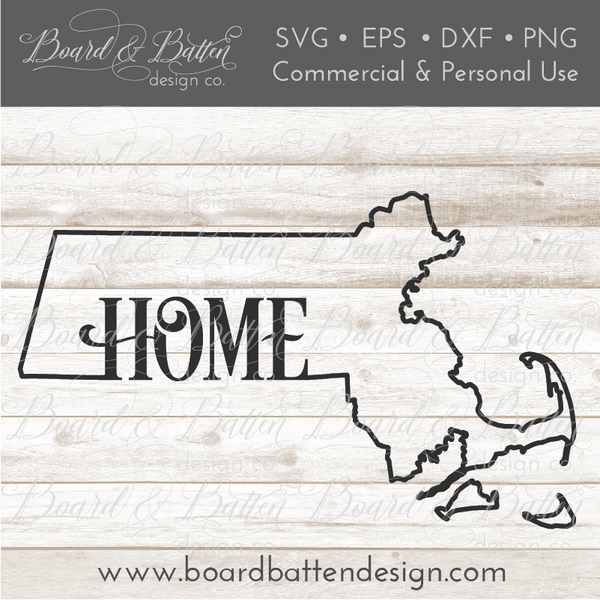 Download "Home" State Outline SVG File Bundle - All 50 States ...