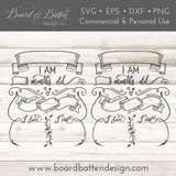 Download Baby Milestone Chart SVG File - Board & Batten Design Co.