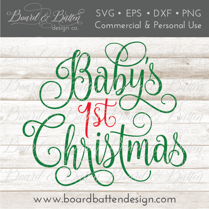 Free Free 59 Baby&#039;s First Christmas Svg Free SVG PNG EPS DXF File