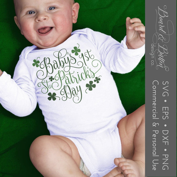 Download Baby's First St Patrick's Day - Board & Batten Design Co.