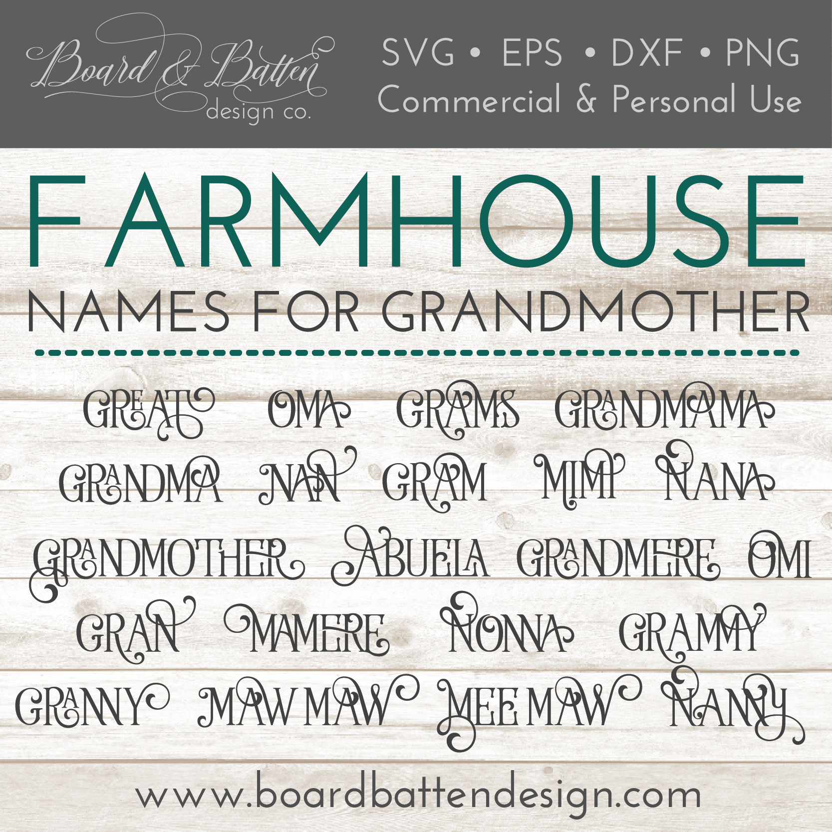 Download Farmhouse Style Names For Grandmother 21 Variations Board Batten Design Co