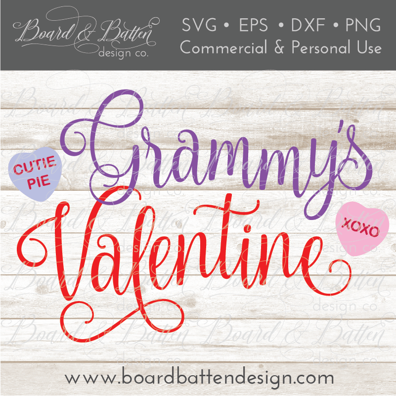 Download Mommy's Valentine Set of 7 - Board & Batten Design Co.