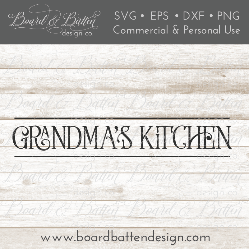 Free Free 121 Free Svg File Grandma&#039;s Kitchen Svg SVG PNG EPS DXF File