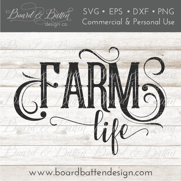 Download Farmhouse Style Mega SVG file Bundle - Board & Batten ...