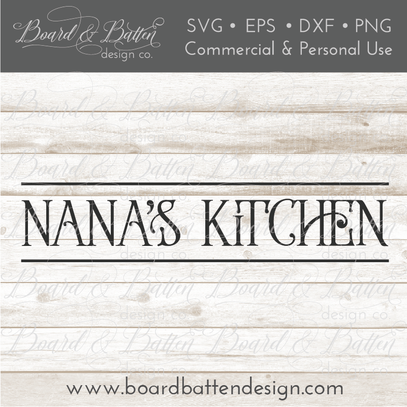 Free Free 168 Nana&#039;s Kitchen Svg Free SVG PNG EPS DXF File