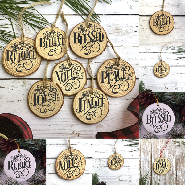 Christmas & Holiday Ornaments SVG Bundle with LIFETIME updates – Board ...