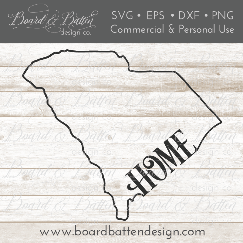 Download State Outline Home Svg File Sc South Carolina Board Batten Design Co