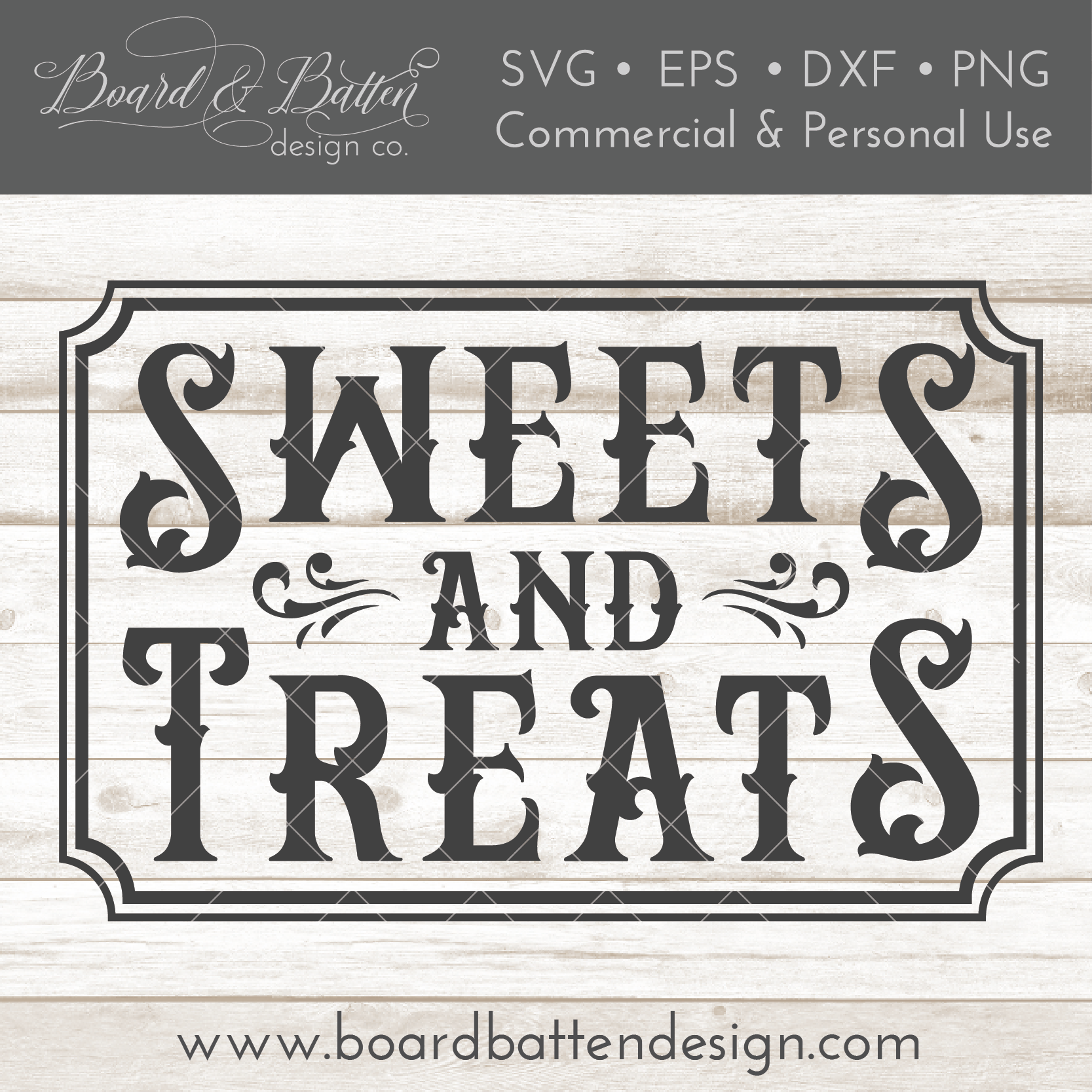 Download Sweets and Treats SVG File for Halloween - Board & Batten ...