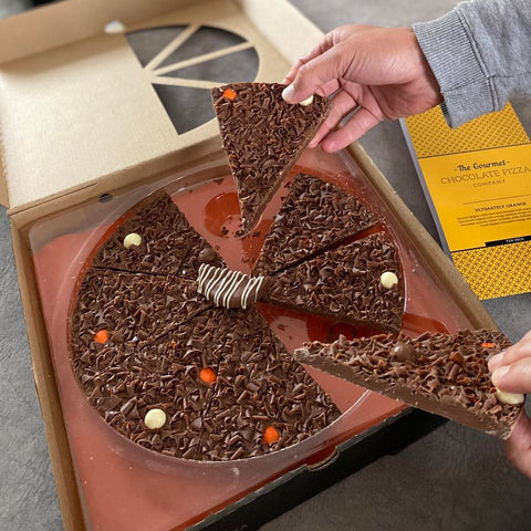 Ultimately Orange Chocolate Pizza