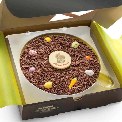 easter chocolate pizza