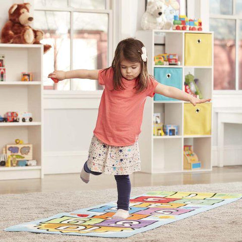 Melissa & Doug hopscotch rug