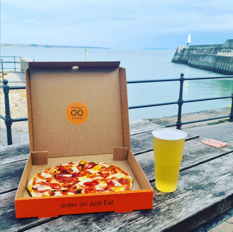 Lunch with a view in Porthcawl