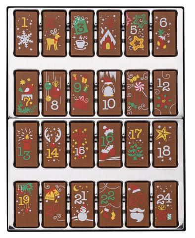 Decorated Milk Chocolate Advent Calendar