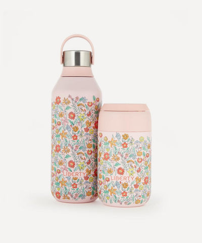 Chilly's Series Two Coffee Cup Liberty Summer Sprigs Blush