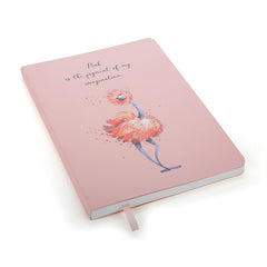 Jellycat Glad To Be Me Pink Notebook Maple