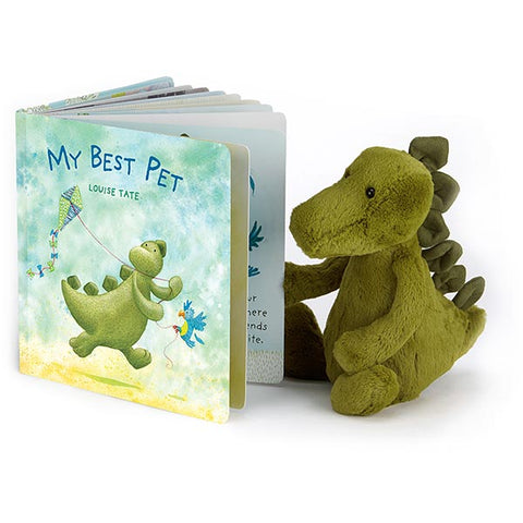 Jellycat My Best Pet Book Dinosaur Toy Gift For Babies Buy Online At Maple