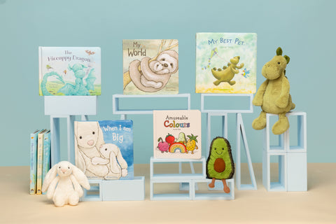 Jellycat books for babies and children 