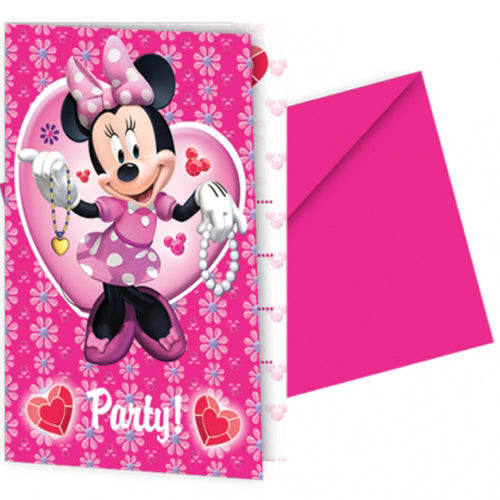 Minnie Mouse Party Invitations Maple Stores