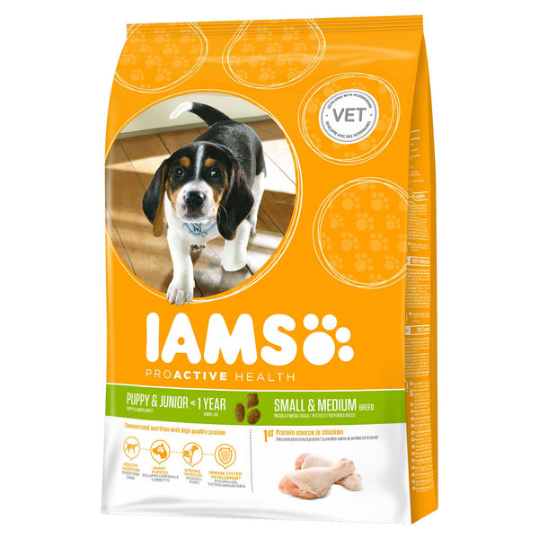 iams dog food small medium 12kg