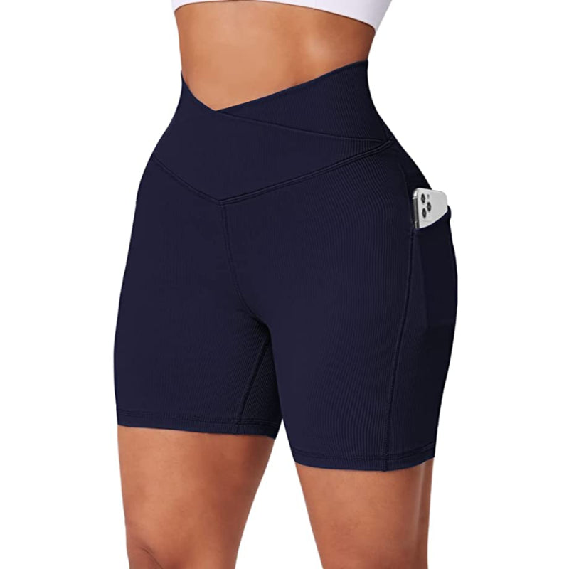 SCRUNCH BUTT SHORTS- NAVY – HELLAT