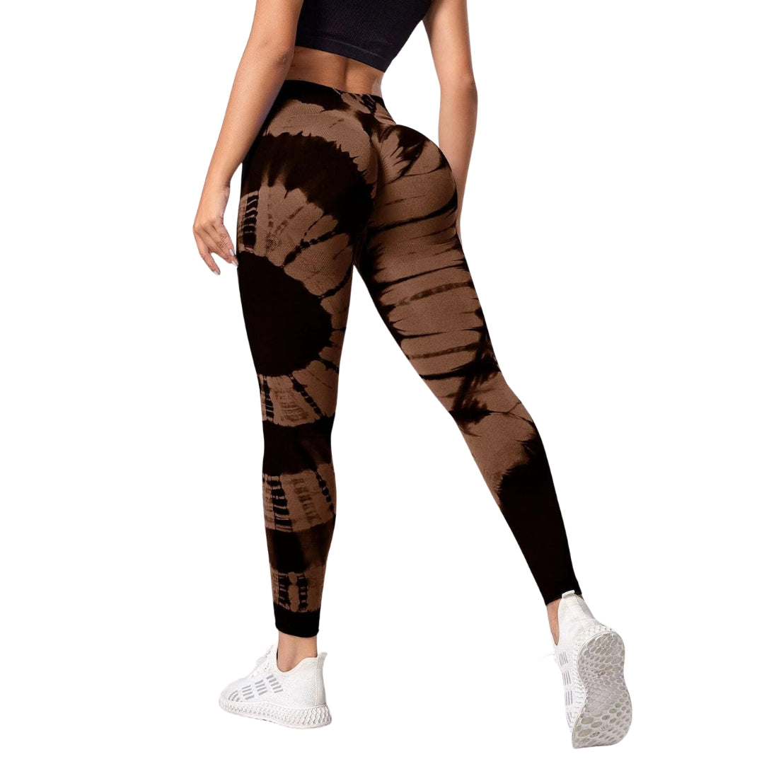 tie-dye gym leggings – glamour Co.