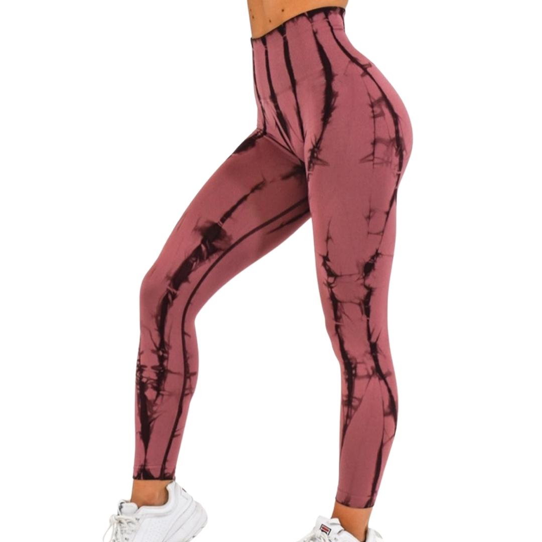 The Sims Resource - Tie Dye High Waist Gym Legging MC280