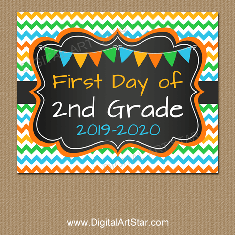 Back to School Printable Signs | Digital Art Star