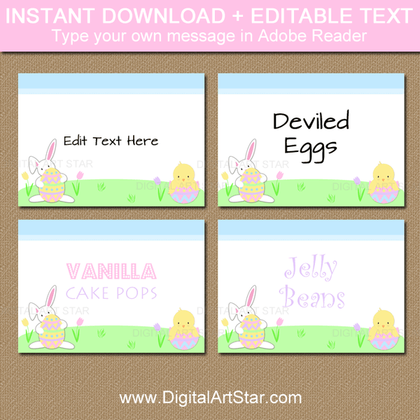 Easter Labels to Print