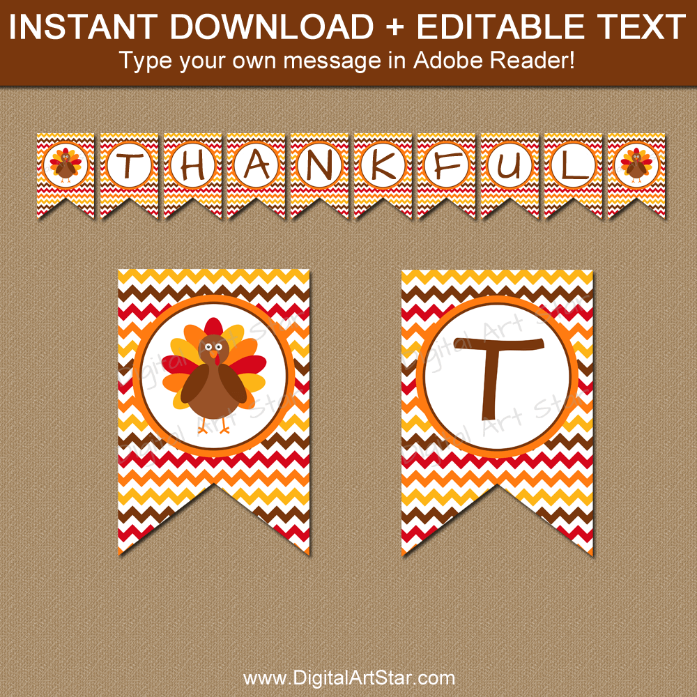 editable-thanksgiving-chevron-banner-template-digital-art-star