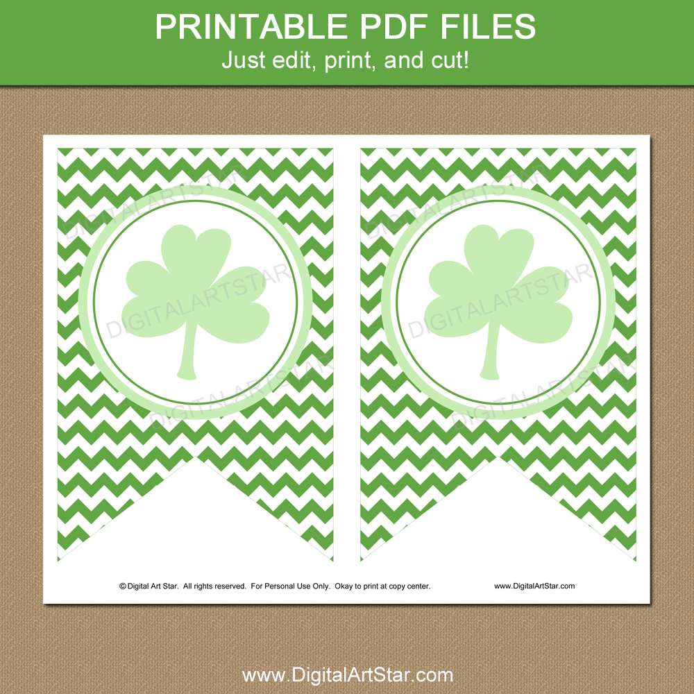 printable-st-patrick-s-day-banner-with-shamrocks-digital-art-star