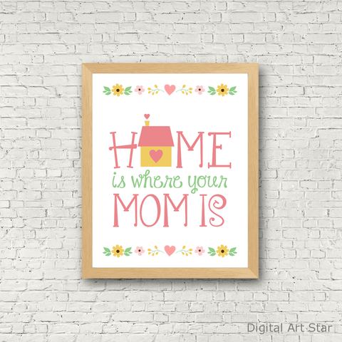 A to Z Mother's Day Game Printable - What I Love About Mom - Digital Art  Star