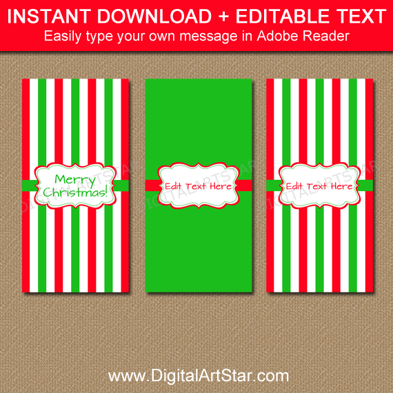 mini candy bar wrapper template